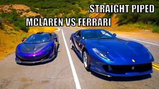 HERE'S WHY MY FERRARI 812 AND STRAIGHT PIPED MCLAREN 600LT ARE AMAZING!  *Vehicle Virgins*