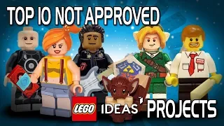 LEGO Ideas - Top 10 Not Approved Projects!