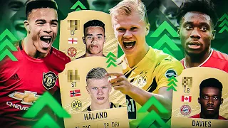 FIFA 21 - АПГРЕЙДЫ РЕЙТИНГОВ ИГРОКОВ | BIGGEST RATING UPGRADES! Håland, Davies, Greenwood