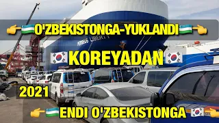 O'zbekistonga Koreyadan Mashina Chiqarish Boshlandi 2021