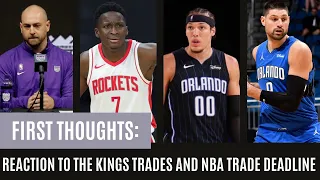 First Thoughts: Reaction to the Kings trades and NBA trade deadline