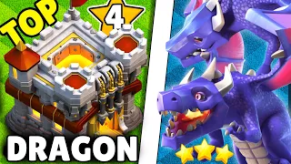 Top 4 Dragon Attack Strategies TH11 | Best Dragon Variations Attacks Town Hall 11 (Clash of Clans)