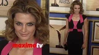 Stana Katic ► 2014 Writers Guild Awards LA Show Red Carpet - #Castle