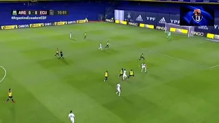 Gol De Penal de Lionel messi Argentina 1 Vs Ecuador 0 relato chileno clasificatorias Qatar 2022