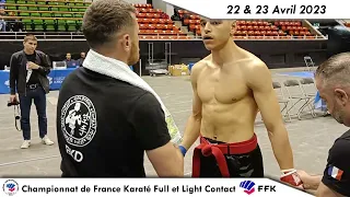 Championnat de France Karaté Full Contact - Lyon - Avril 2023