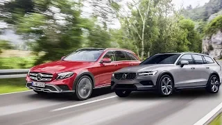 2019 Volvo V60 Cross Country vs 2018 Mercedes E-Class Allterrain