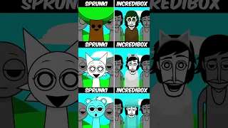 Incredibox Sprunki All Normal Vs All Horror Versions #sprunki #incredibox