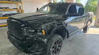 The @Vtuned Dodge Ram Collab Build Got Destroyed!! Lets Fix It