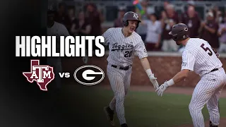 Highlights: A&M 5, Georgia 2