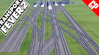 Transport Fever 2 | S5 F15 | nächster / neuer Bahnhof + südliches Gleisvorfeld | Schönbau | deutsch