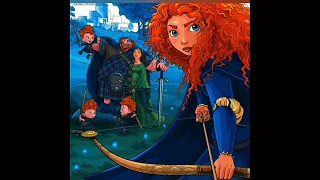 Disney Merida's Brave Princess Coloring Pages