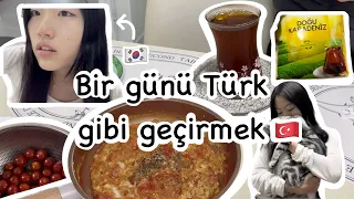 Kore vlog) Bir gününü Türk gibi geçiren bir Koreli 🇹🇷🇰🇷