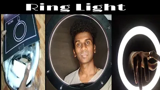 Tygot Ring Light Unboxing and Review 😁😁😁 | I am Pugazh