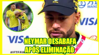 💥 BOMBA VEJA OQUE NEYMAR FALOU SOBRE PÊNALTI APÓS ELIMINAÇÃO NA COPA DO MUNDO recado para neymar