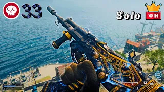 33 kill solo rebirth island warzone victory gameplay pc