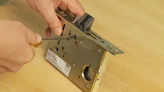 Changing SARGENT Mortise Lock Handing