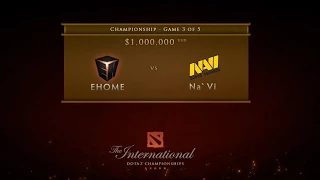 The international 2011: Na`Vi vs EHOME Grand Final - GAME 3