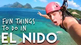 Fun things to do in EL NIDO, Palawan, Philippines 🇵🇭 travel vlog