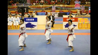 AKF2019 Junior Kata Team Female VIETNAM vs JAPAN