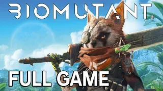 Biomutant【FULL GAME】walkthrough gameplay | Longplay (good path)