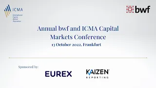 Annual bwf and ICMA Capital Markets Conference, 13 October 2022