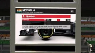 F1 2011 New Delhi Time Trial settings