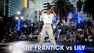 Boogie Frantick vs Lily [top 8] // stance // RED BULL DANCE YOUR STYLE LOS ANGELES 2021