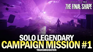 Solo Legendary Campaign - Mission #1 "Transmigration" & Opening Cutscenes [The Final Shape]