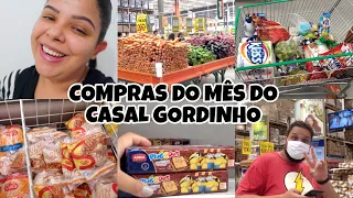 Compras do mês no atacadão para um casal, reposição | Ju Tollayne