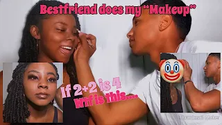 My Boy Bestfriend does My Makeup 😱... SUPER HILARIOUS 😂