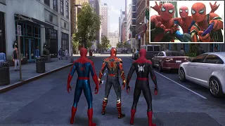 SPIDERMAN TOM HOLLAND PLAYING SPIDERMAN 2 (FUNNY FREE ROAM GAMEPLAY)