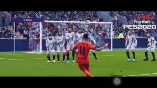 Great Free Kick Goals I've Recreated on FIFA20 X PES20 | YMJ