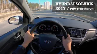 2017 HYUNDAI SOLARIS / 2.7K POV Test Drive