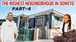 THE MOST EXPENSIVE NEIGHBORHOOD IN SOWETO | THE REALITY OF SOUTH AFRICA! | LUXURY HOMES JOZI IN 4K