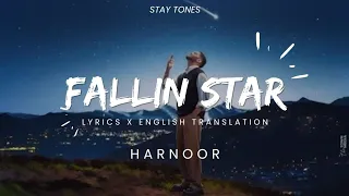 Harnoor: Fallin Star (Lyrics/English Translations) | Ilam | Yaari Ghuman | New Punjabi Song 2022