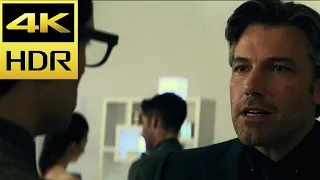 Bruce Wayne Meets Clark Kent Scene | Batman V Superman Ultimate Edition (2016) Movie Clip 4K HDR