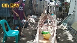 HOW MY UNCLE MAKE 3 CUT PUMPBOAT in 1 WEEK....?