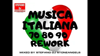 MUSICA ITALIANA ANNI 70 80 90 MIXED BY STEFANO DJ STONEANGELS #musicaitaliana #remix #rework