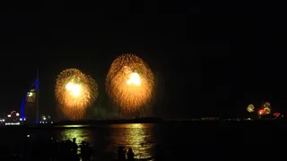 2021 New Year Fireworks Dubai Kite Beach