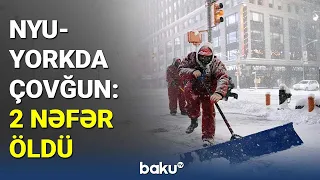 Nyu-Yorkda çovğun: 2 nəfər öldü - BAKU TV