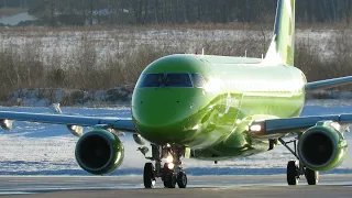 Embraer E170 - шустрый самолет из солнечной Бразилии.