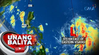 LPA sa silangan ng Eastern Visayas, malaki ang tsansang maging tropical depression o bagyo;... | UB