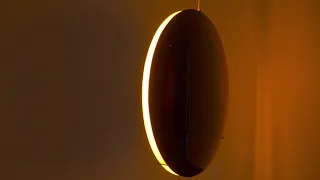 Slow TV: Black glass eclipse by Olafur Eliasson