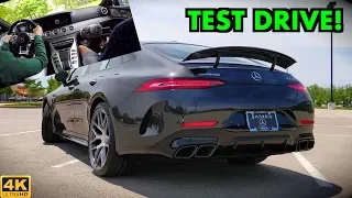 We DROVE the *577HP* 2019 Mercedes-AMG GT 63 4-Door!! | Test Drive & Exhaust