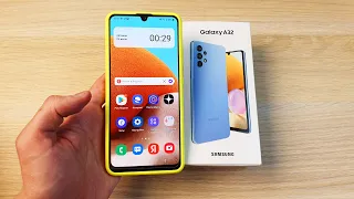 КАК Я ПРОКАЧАЛ СВОЙ SAMSUNG GALAXY A32 - КАРБОНОВАЯ ПЛЕНКА, СТЕКЛО, ЧЕХОЛ!