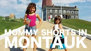 Mommy Shorts in Montauk