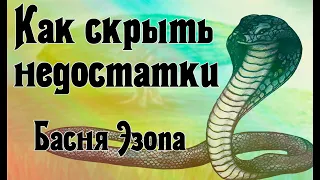 "Как скрыть недостатки" басня Эзопа ENG SUB Мультфильм со смыслом