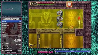 [WR] Castlevania: Portrait of Ruin Jonathan/Charlotte All Bosses speedrun in 53:50