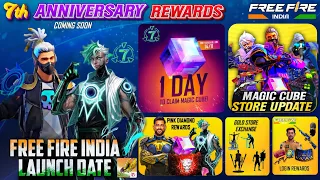 7th Anniversary Free Fire🥳,Free Fire India Date+Pink Diamond Store |Free Fire New Event|Ff New Event