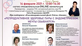 Online конференция "Репродуктивное здоровье пары с эндометриозом. Мечты сбываются"